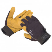 Ферратові рукавиці Camp Axion Light чорний/жовтий