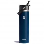 Термопляшка Hydro Flask Wide Flex Straw Cap 24 oz темно-синій
