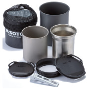 Sada nádobí Soto Thermostack + Cook Set Combo černá