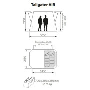 Приставний намет Kampa Tailgater AIR