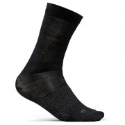 Чоловічі шкарпетки Craft 2-Pack Wool Liner чорний