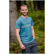 Чоловіча футболка MOOA Merino Lyolite Waves 150 Short