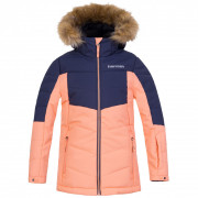 Дитяча зимова куртка Hannah Leane Jr рожевий/синій