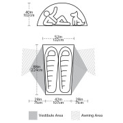 Надлегкий намет Big Agnes Copper Spur Hv UL2