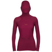 Жіноча функціональна толстовка Icebreaker ZoneKnit™ Insulated LS Hoodie рожевий