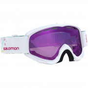 Dětské lyžařské brýle Salomon Juke White Flower