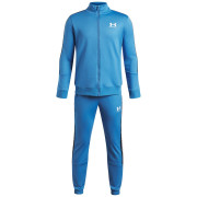 Спортивний костюм Under Armour UA B Icon Knit Tracksuit Aegean Blue синій Aegean Blue / / White