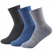 Dětské ponožky Devold Daily Medium Kid Sock 3pk modrá Kid mix