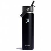 Термопляшка Hydro Flask Wide Flex Straw Cap 24 oz чорний