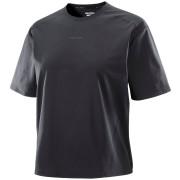 Жіноча футболка Salomon Trackline SS Tee чорний Deep Black