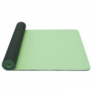 Килимок Yate Yoga Mat двошаровий TPE зелений/світло-зелений