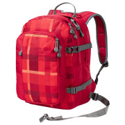 Дитячий рюкзак Jack Wolfskin Berkeley S червоний IndianRedWovenCheck