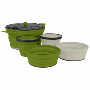 Набір посуду Sea to Summit X-Set: 31 5pc сірий/зелений