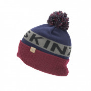 Зимова шапка SealSkinz Water Repellent Cold Weather Bobble Hat синій/червоний