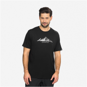 Чоловіча функціональна футболка Viking Lenta чорний black