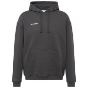 Чоловіча фліска Mammut Mammut Base ML Hoody Men Mini Logo темно-сірий gabbro