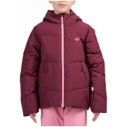 Дитяча гірськолижна куртка 4F Technical Jacket F1194 Burgundy бордовий Burgundy