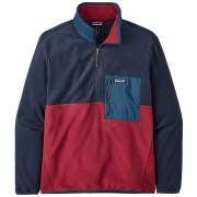 Чоловіча куртка Patagonia Microdini Pullover 1/2 Zip синій/червоний