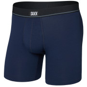 Чоловічі боксери Saxx Essential Cotton Boxer Brief Fly синій maritime