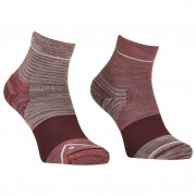 Жіночі шкарпетки Ortovox Alpine Quarter Socks W рожевий/бордовий