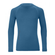 Чоловіча футболка Ortovox Merino Competition LS M синій BlueSea