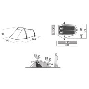 Туристичний намет Easy Camp Sarek 2