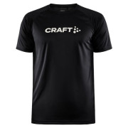 Чоловіча футболка Craft CORE Unify Logo чорний Black