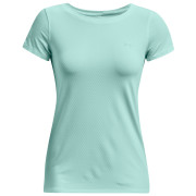 Жіноча функціональна футболка Under Armour HG Armour SS блакитний Sea Mist / / Metallic Silver
