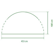 Бічна стіна до намету Coleman Event Shelter Sunwall Door XL