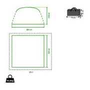 Намет для святкувань Coleman Air Shelter M