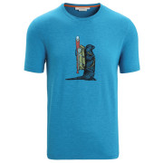 Чоловіча футболка Icebreaker Men Central Classic SS Tee Otter Paddle синій