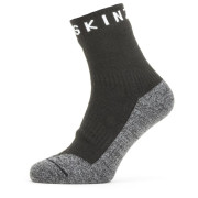 Непромокаючі шкарпетки SealSkinz Somerton чорний/сірий Black/Grey Marl/White