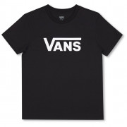 Жіноча футболка Vans Wm Drop V Ss Crew-B чорний