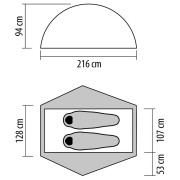 Надлегкий намет NEMO Equipment Hornet Elite OSMO 2P