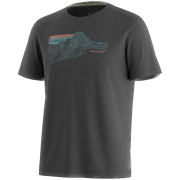 Чоловіча функціональна футболка Smartwool Men's Alpine Trace Active Short Sleeve G сірий Chrcl H