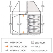 Намет Vango Beta 550XL
