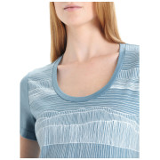 Жіноча функціональна футболка Icebreaker Tech Lite II SS Scoop Tee Reflection Lines
