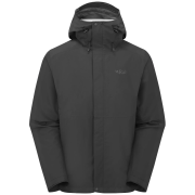 Чоловіча куртка Rab Downpour Jacket чорний