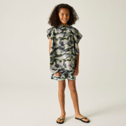 Дитяче пончо Regatta Kids Towel Robe DrkStrmCamo