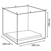 Moskytiéra Bo-Camp Mosquito Net Box Model 2