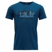 Чоловіча футболка Devold Ørnakken Forest Man Tee синій