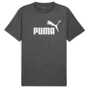 Чоловіча футболка Puma Ess No. 1 Logo Heather Tee чорний PUMA Black