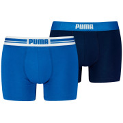 Чоловічі боксери Puma Everyday Placed Logo Boxer 2P синій/блакитний Blue Combo