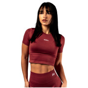 Жіночий топ Nebbia Seamless crop top with SS Power червоний RED