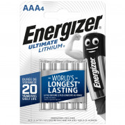 Акумулятор Energizer Ultimate lithium AAA/4 срібний