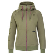 Жіноча толстовка Rafiki Nuria Zip темно-зелений burnt olive
