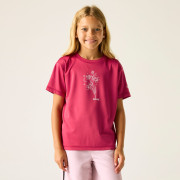 Дитяча футболка Regatta Aria Deep Pink