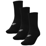 Чоловічі шкарпетки 4F Socks M280 чорний DEEP BLACK