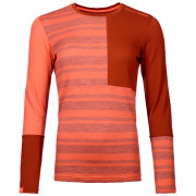Жіноча функціональна футболка Ortovox W's 185 Rock'N'Wool Long Sleeve помаранчевий