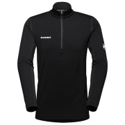 Чоловіча функціональна футболка Mammut Aenergy ML Half Zip Pull Men чорний black 0001